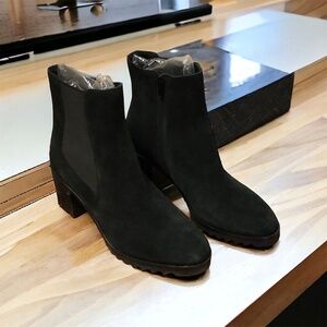 Diane B Milano, Woman, Chelsea Boots, Black, TALLA, Zip, Low square heel.!